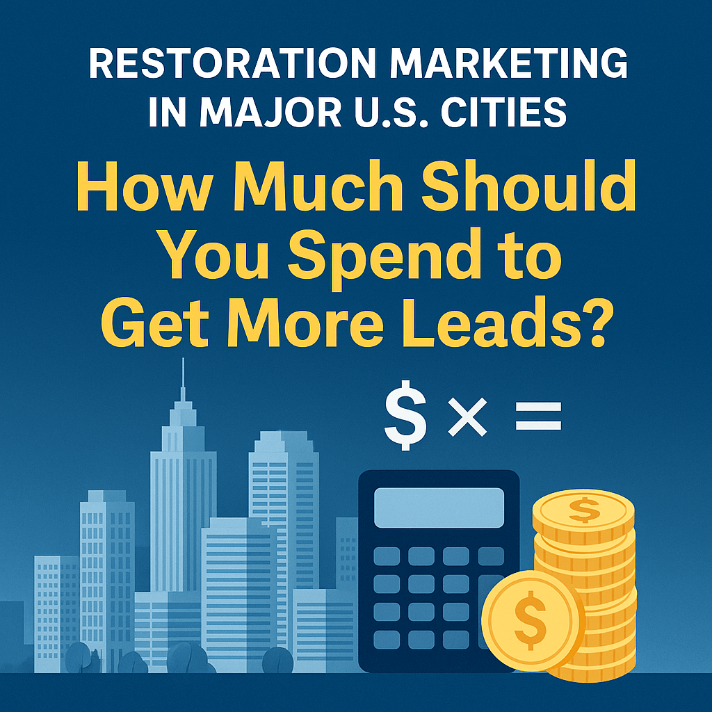 Restoration Marketing in Major U.S. Cities: How Much Should You Spend to Get More Leads? – Thomas Town Digital